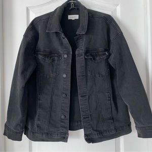 Carly Jeans Black Denim Jacket
